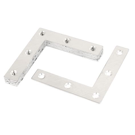 flat stainless steel metal brackets|stainless steel inside corner brackets.